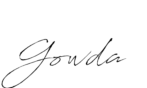 Create a beautiful signature design for name Gowda. With this signature (Antro_Vectra) fonts, you can make a handwritten signature for free. Gowda signature style 6 images and pictures png