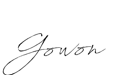 Make a beautiful signature design for name Gowon. Use this online signature maker to create a handwritten signature for free. Gowon signature style 6 images and pictures png