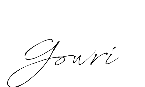 You should practise on your own different ways (Antro_Vectra) to write your name (Gowri) in signature. don't let someone else do it for you. Gowri signature style 6 images and pictures png