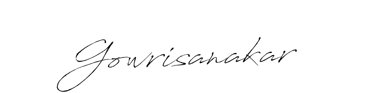 Once you've used our free online signature maker to create your best signature Antro_Vectra style, it's time to enjoy all of the benefits that Gowrisanakar name signing documents. Gowrisanakar signature style 6 images and pictures png