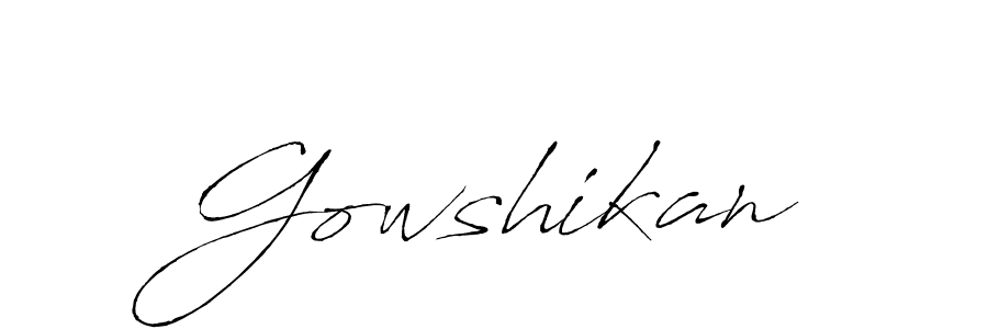 Make a short Gowshikan signature style. Manage your documents anywhere anytime using Antro_Vectra. Create and add eSignatures, submit forms, share and send files easily. Gowshikan signature style 6 images and pictures png