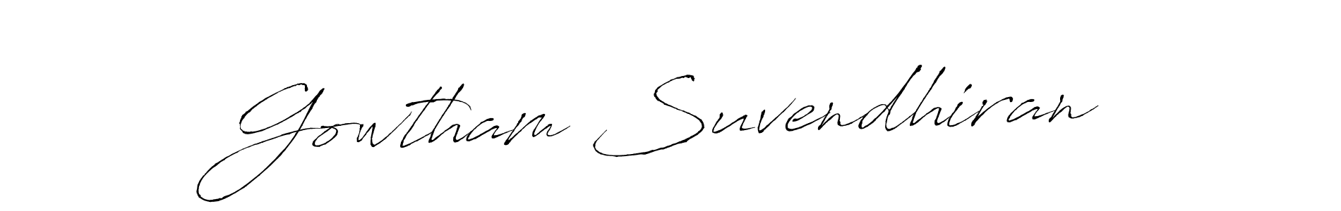 Once you've used our free online signature maker to create your best signature Antro_Vectra style, it's time to enjoy all of the benefits that Gowtham Suvendhiran name signing documents. Gowtham Suvendhiran signature style 6 images and pictures png