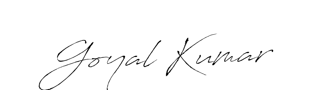 Also we have Goyal Kumar name is the best signature style. Create professional handwritten signature collection using Antro_Vectra autograph style. Goyal Kumar signature style 6 images and pictures png