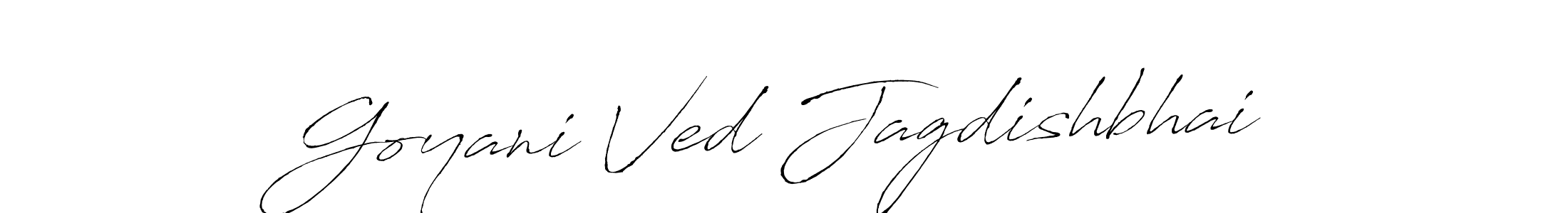 This is the best signature style for the Goyani Ved Jagdishbhai name. Also you like these signature font (Antro_Vectra). Mix name signature. Goyani Ved Jagdishbhai signature style 6 images and pictures png