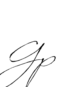 Make a beautiful signature design for name Gp. With this signature (Antro_Vectra) style, you can create a handwritten signature for free. Gp signature style 6 images and pictures png
