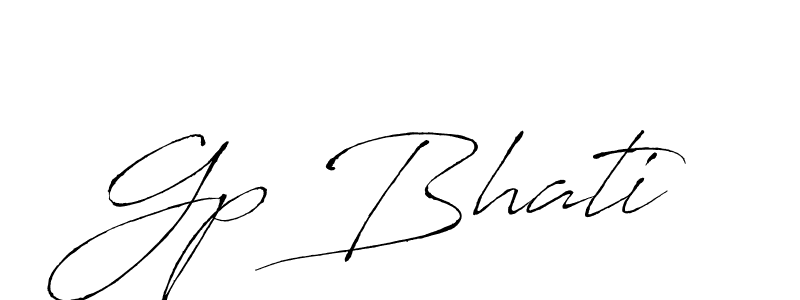 Once you've used our free online signature maker to create your best signature Antro_Vectra style, it's time to enjoy all of the benefits that Gp Bhati name signing documents. Gp Bhati signature style 6 images and pictures png