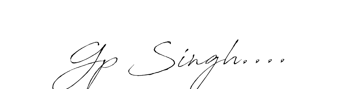 It looks lik you need a new signature style for name Gp Singh..... Design unique handwritten (Antro_Vectra) signature with our free signature maker in just a few clicks. Gp Singh.... signature style 6 images and pictures png