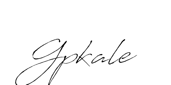 Make a beautiful signature design for name Gpkale. With this signature (Antro_Vectra) style, you can create a handwritten signature for free. Gpkale signature style 6 images and pictures png