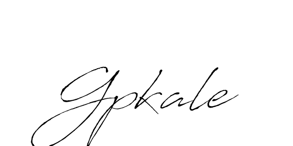 Make a beautiful signature design for name Gpkale. With this signature (Antro_Vectra) style, you can create a handwritten signature for free. Gpkale signature style 6 images and pictures png