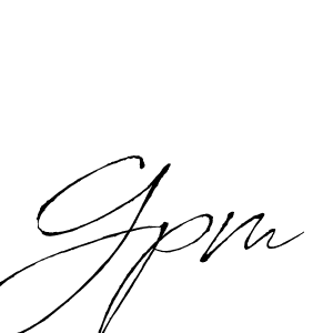 Antro_Vectra is a professional signature style that is perfect for those who want to add a touch of class to their signature. It is also a great choice for those who want to make their signature more unique. Get Gpm name to fancy signature for free. Gpm signature style 6 images and pictures png