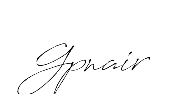 It looks lik you need a new signature style for name Gpnair. Design unique handwritten (Antro_Vectra) signature with our free signature maker in just a few clicks. Gpnair signature style 6 images and pictures png