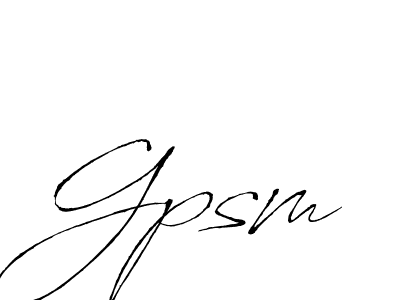 Also You can easily find your signature by using the search form. We will create Gpsm name handwritten signature images for you free of cost using Antro_Vectra sign style. Gpsm signature style 6 images and pictures png