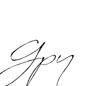 How to make Gpy name signature. Use Antro_Vectra style for creating short signs online. This is the latest handwritten sign. Gpy signature style 6 images and pictures png