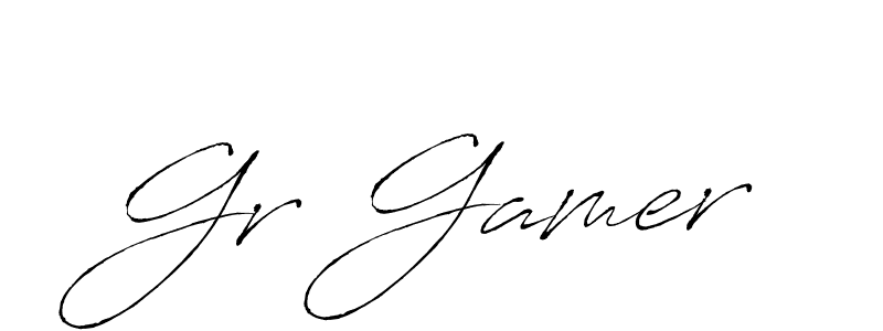 Antro_Vectra is a professional signature style that is perfect for those who want to add a touch of class to their signature. It is also a great choice for those who want to make their signature more unique. Get Gr Gamer name to fancy signature for free. Gr Gamer signature style 6 images and pictures png