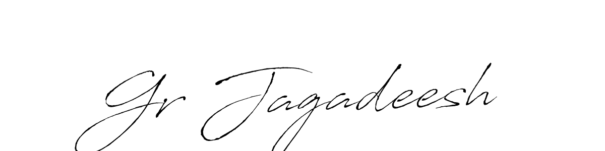 How to make Gr Jagadeesh signature? Antro_Vectra is a professional autograph style. Create handwritten signature for Gr Jagadeesh name. Gr Jagadeesh signature style 6 images and pictures png