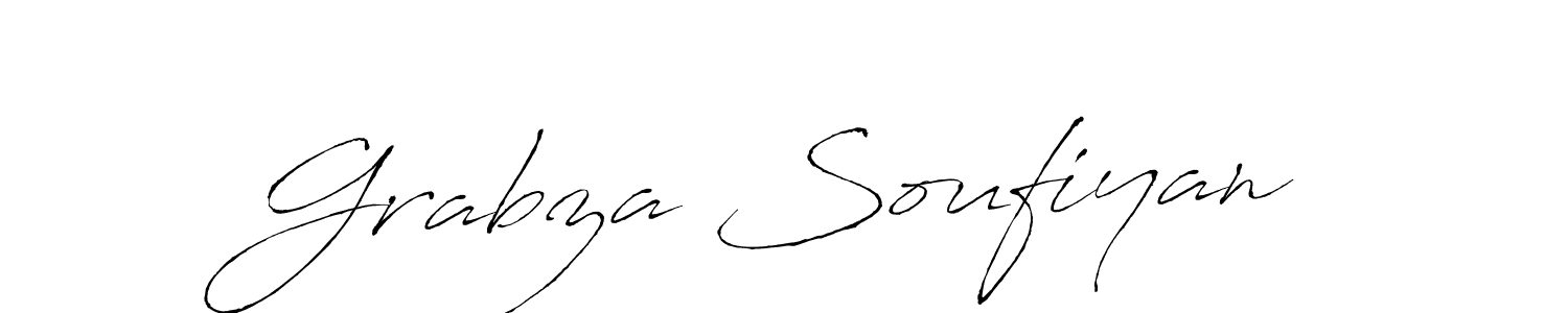 It looks lik you need a new signature style for name Grabza Soufiyan. Design unique handwritten (Antro_Vectra) signature with our free signature maker in just a few clicks. Grabza Soufiyan signature style 6 images and pictures png