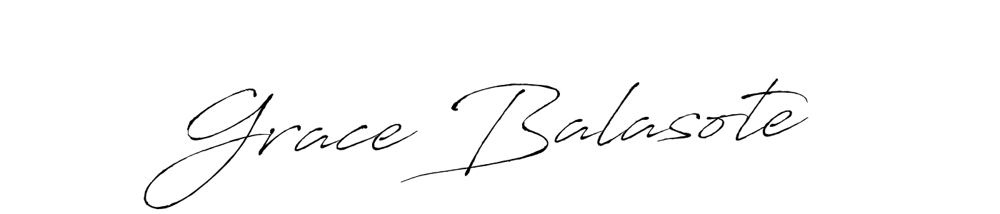 Design your own signature with our free online signature maker. With this signature software, you can create a handwritten (Antro_Vectra) signature for name Grace Balasote. Grace Balasote signature style 6 images and pictures png