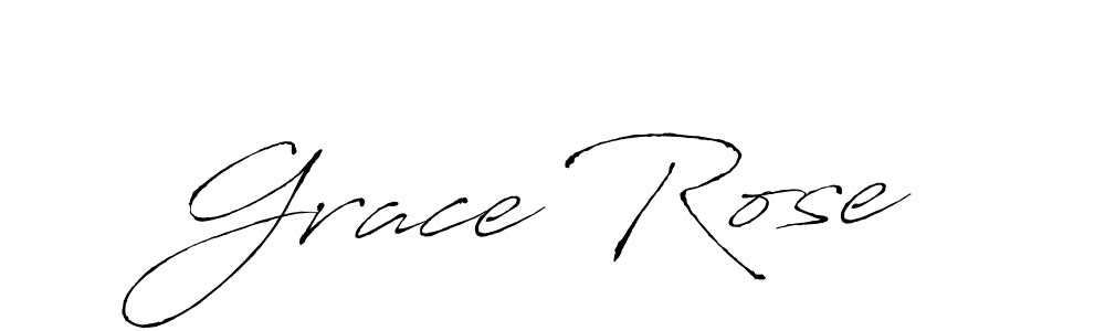 Use a signature maker to create a handwritten signature online. With this signature software, you can design (Antro_Vectra) your own signature for name Grace Rose. Grace Rose signature style 6 images and pictures png