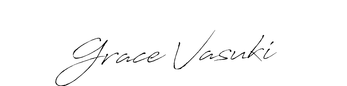 See photos of Grace Vasuki official signature by Spectra . Check more albums & portfolios. Read reviews & check more about Antro_Vectra font. Grace Vasuki signature style 6 images and pictures png