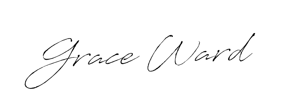 How to make Grace Ward signature? Antro_Vectra is a professional autograph style. Create handwritten signature for Grace Ward name. Grace Ward signature style 6 images and pictures png