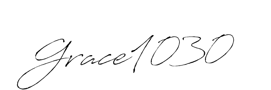 if you are searching for the best signature style for your name Grace1030. so please give up your signature search. here we have designed multiple signature styles  using Antro_Vectra. Grace1030 signature style 6 images and pictures png