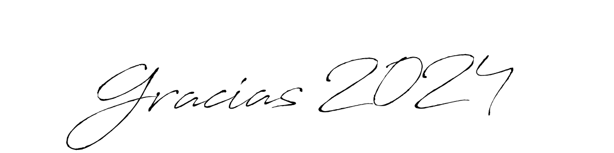 Make a beautiful signature design for name Gracias 2024. With this signature (Antro_Vectra) style, you can create a handwritten signature for free. Gracias 2024 signature style 6 images and pictures png