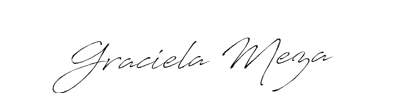 Antro_Vectra is a professional signature style that is perfect for those who want to add a touch of class to their signature. It is also a great choice for those who want to make their signature more unique. Get Graciela Meza name to fancy signature for free. Graciela Meza signature style 6 images and pictures png