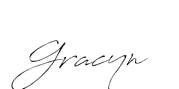 Make a beautiful signature design for name Gracyn. Use this online signature maker to create a handwritten signature for free. Gracyn signature style 6 images and pictures png