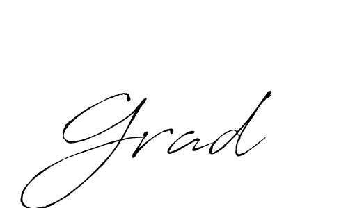 How to Draw Grad  signature style? Antro_Vectra is a latest design signature styles for name Grad . Grad  signature style 6 images and pictures png