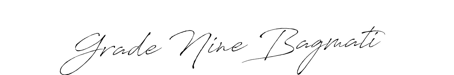 Here are the top 10 professional signature styles for the name Grade Nine Bagmati. These are the best autograph styles you can use for your name. Grade Nine Bagmati signature style 6 images and pictures png
