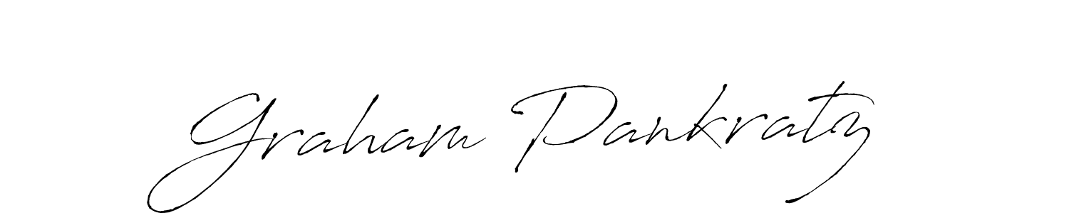 Design your own signature with our free online signature maker. With this signature software, you can create a handwritten (Antro_Vectra) signature for name Graham Pankratz. Graham Pankratz signature style 6 images and pictures png