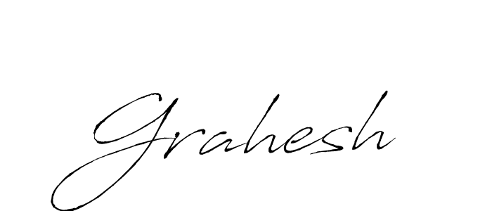 How to Draw Grahesh signature style? Antro_Vectra is a latest design signature styles for name Grahesh. Grahesh signature style 6 images and pictures png