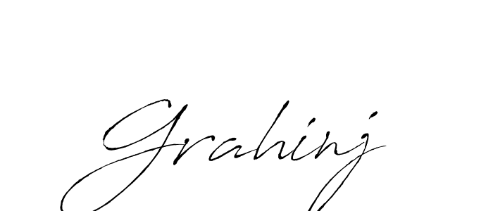 It looks lik you need a new signature style for name Grahinj. Design unique handwritten (Antro_Vectra) signature with our free signature maker in just a few clicks. Grahinj signature style 6 images and pictures png