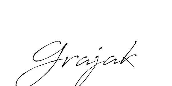 Make a short Grajak signature style. Manage your documents anywhere anytime using Antro_Vectra. Create and add eSignatures, submit forms, share and send files easily. Grajak signature style 6 images and pictures png