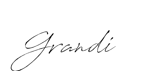 The best way (Antro_Vectra) to make a short signature is to pick only two or three words in your name. The name Grandi include a total of six letters. For converting this name. Grandi signature style 6 images and pictures png