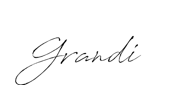 Make a short Grandi signature style. Manage your documents anywhere anytime using Antro_Vectra. Create and add eSignatures, submit forms, share and send files easily. Grandi signature style 6 images and pictures png