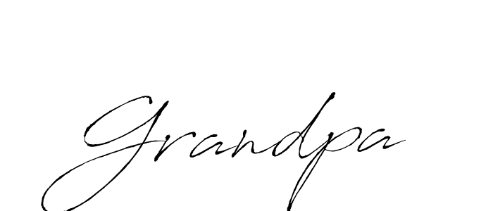 How to make Grandpa signature? Antro_Vectra is a professional autograph style. Create handwritten signature for Grandpa name. Grandpa signature style 6 images and pictures png