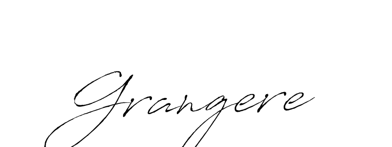 Once you've used our free online signature maker to create your best signature Antro_Vectra style, it's time to enjoy all of the benefits that Grangere name signing documents. Grangere signature style 6 images and pictures png