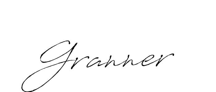Also we have Granner name is the best signature style. Create professional handwritten signature collection using Antro_Vectra autograph style. Granner signature style 6 images and pictures png