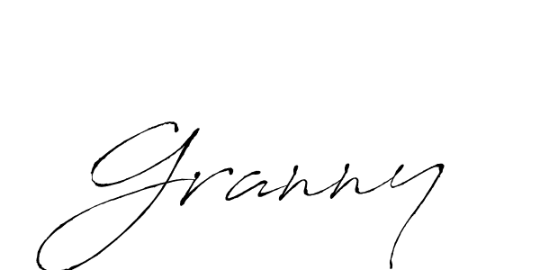 Check out images of Autograph of Granny name. Actor Granny Signature Style. Antro_Vectra is a professional sign style online. Granny signature style 6 images and pictures png