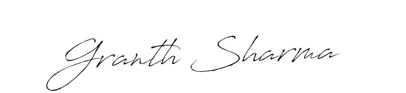 Here are the top 10 professional signature styles for the name Granth Sharma. These are the best autograph styles you can use for your name. Granth Sharma signature style 6 images and pictures png