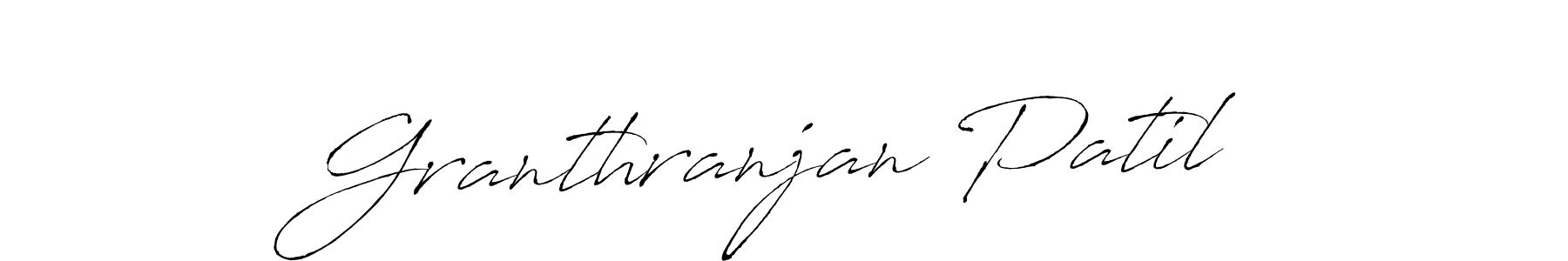 if you are searching for the best signature style for your name Granthranjan Patil. so please give up your signature search. here we have designed multiple signature styles  using Antro_Vectra. Granthranjan Patil signature style 6 images and pictures png