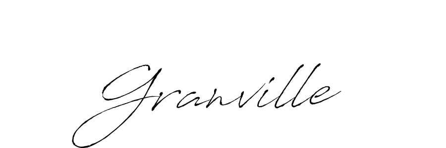 How to make Granville name signature. Use Antro_Vectra style for creating short signs online. This is the latest handwritten sign. Granville signature style 6 images and pictures png