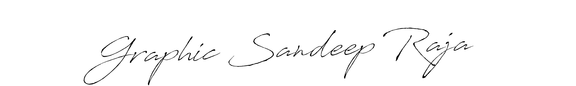 It looks lik you need a new signature style for name Graphic Sandeep Raja. Design unique handwritten (Antro_Vectra) signature with our free signature maker in just a few clicks. Graphic Sandeep Raja signature style 6 images and pictures png