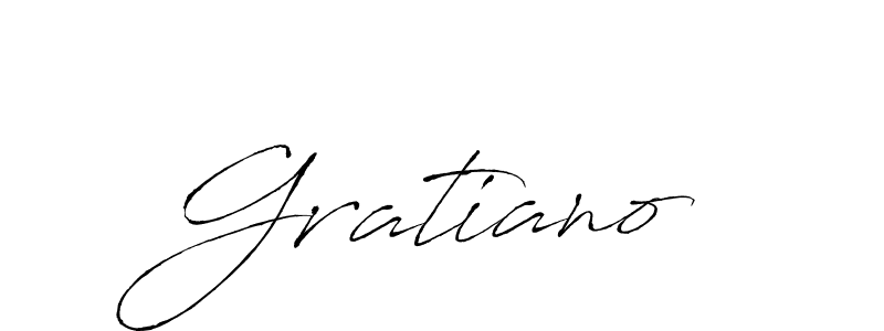 Create a beautiful signature design for name Gratiano. With this signature (Antro_Vectra) fonts, you can make a handwritten signature for free. Gratiano signature style 6 images and pictures png