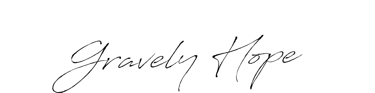 if you are searching for the best signature style for your name Gravely Hope. so please give up your signature search. here we have designed multiple signature styles  using Antro_Vectra. Gravely Hope signature style 6 images and pictures png