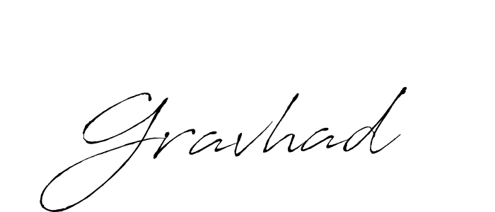 How to make Gravhad signature? Antro_Vectra is a professional autograph style. Create handwritten signature for Gravhad name. Gravhad signature style 6 images and pictures png