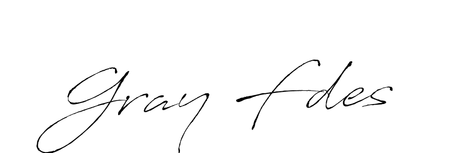 Best and Professional Signature Style for Gray Fdes. Antro_Vectra Best Signature Style Collection. Gray Fdes signature style 6 images and pictures png