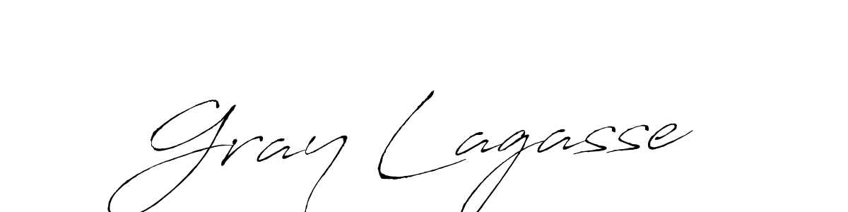 Similarly Antro_Vectra is the best handwritten signature design. Signature creator online .You can use it as an online autograph creator for name Gray Lagasse. Gray Lagasse signature style 6 images and pictures png