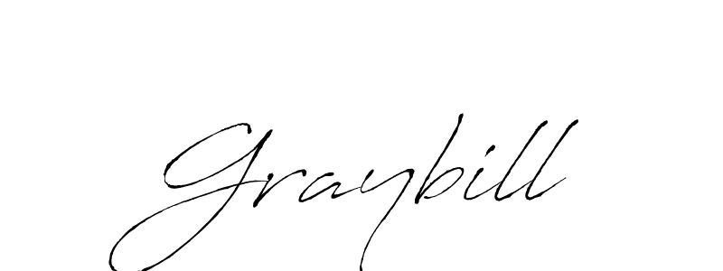 How to make Graybill signature? Antro_Vectra is a professional autograph style. Create handwritten signature for Graybill name. Graybill signature style 6 images and pictures png